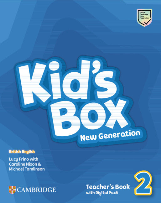 Cambridge　Level　Kid's　Book　With　New　Pack　Brit　–　Box　Press　Bookshop　Generation　Digital　Teacher's　University