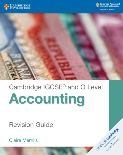 Cambridge IGCSE® And O Level Accounting Revision Guide – Cambridge ...