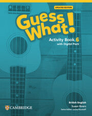 Guess What! British English Level 6 Activity Book with Digital Pack Updated