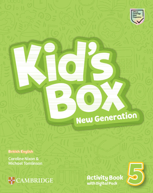 Kid's Box New Generation Level 5 Activity Book With Digital Pack Briti ...