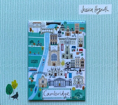 Cambridge Map Magnet (Jessica Hogarth )