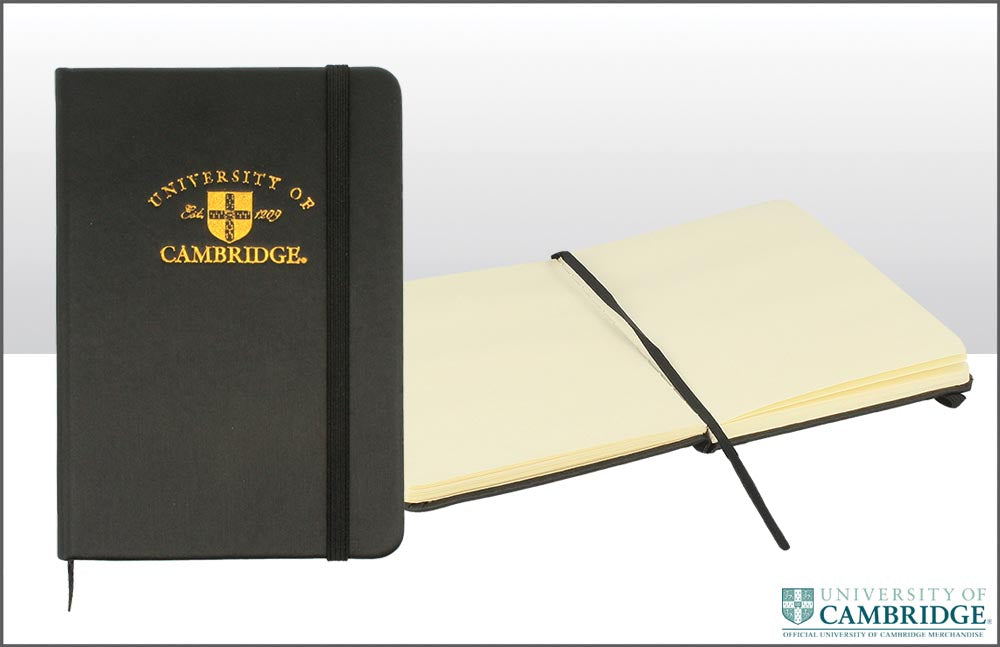 SALE Embossed A6 Cambridge University Notebook (damaged)