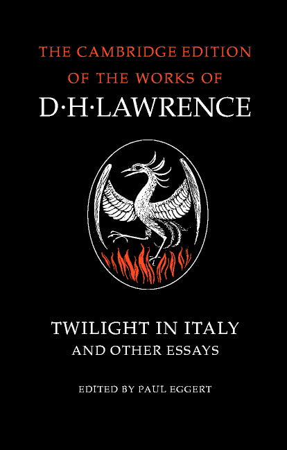 Twilight in Italy and Other Essays