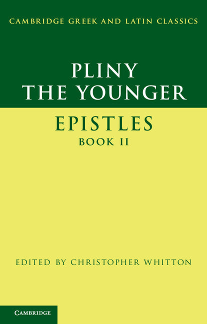 Pliny the Younger: 'Epistles' Book II