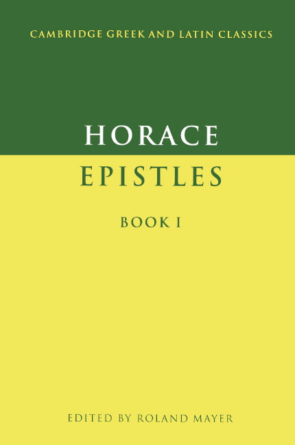 Epistles Book I