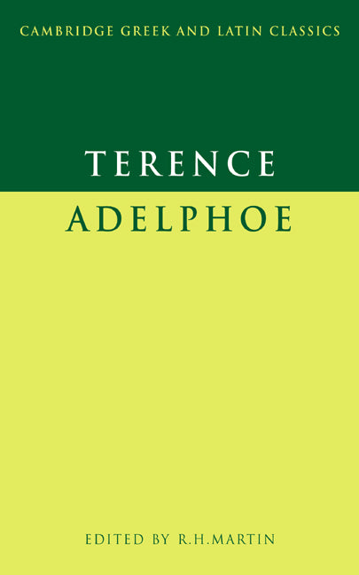 Terence: Adelphoe