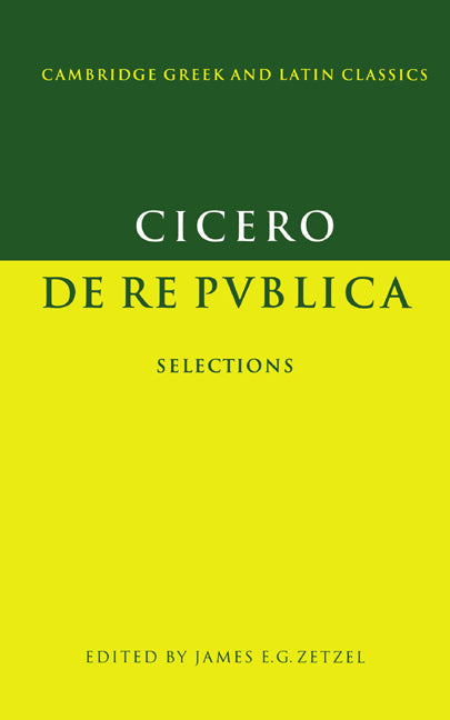 Cicero: De re publica