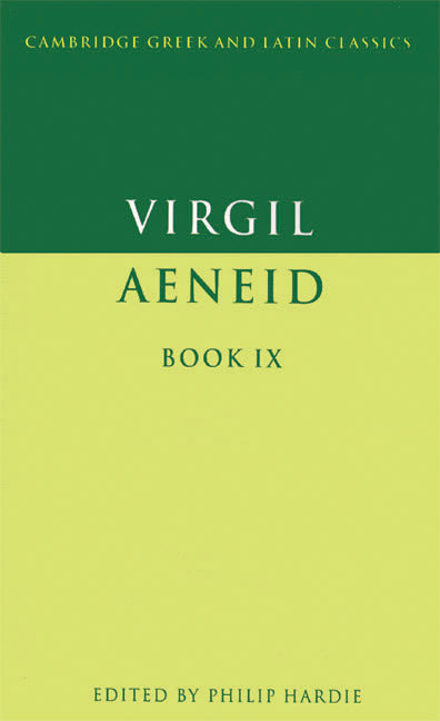 Virgil: Aeneid Book IX