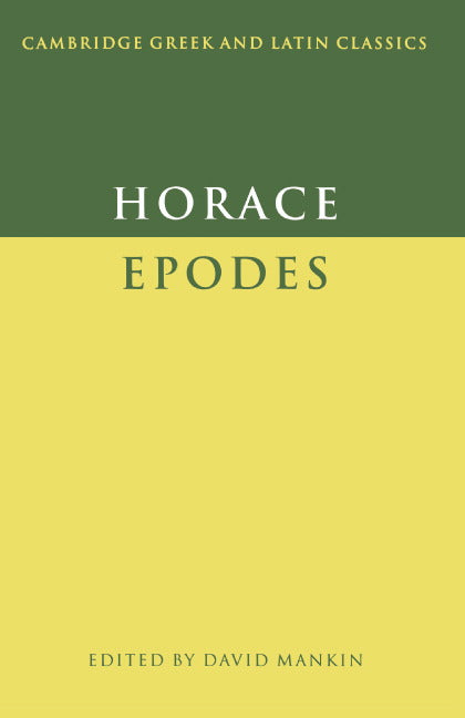 Horace: Epodes