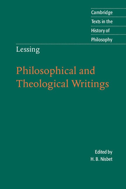 Lessing: Philosophical and Theological Writings