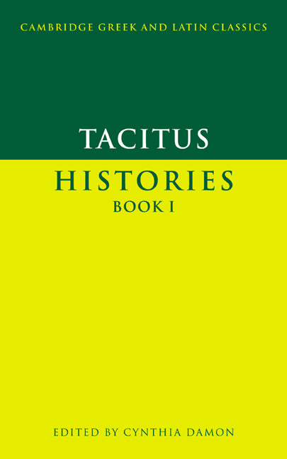 Tacitus:  Histories  Book I