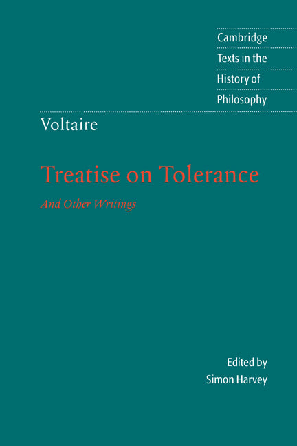 Voltaire: Treatise on Tolerance