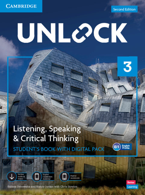 Unlock Level 3 Listening, Speaking and Critical Thinking Student's Book with Digital Pack 2nd Edition